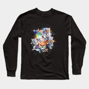 Ornate Tiger - Big Cat Lover Long Sleeve T-Shirt